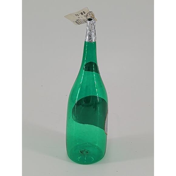 Vintage Bloomingdale Christmas Ornaments Lot Of 3 Champagne Bottle Cat Duck Boot - Picture 4 of 14